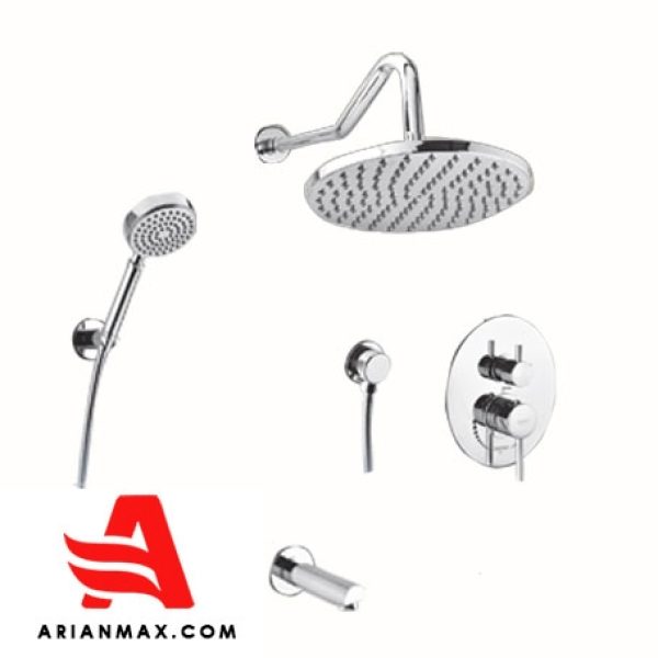 شیرآلات توکار جزیره مدل آکا A (دیواری)